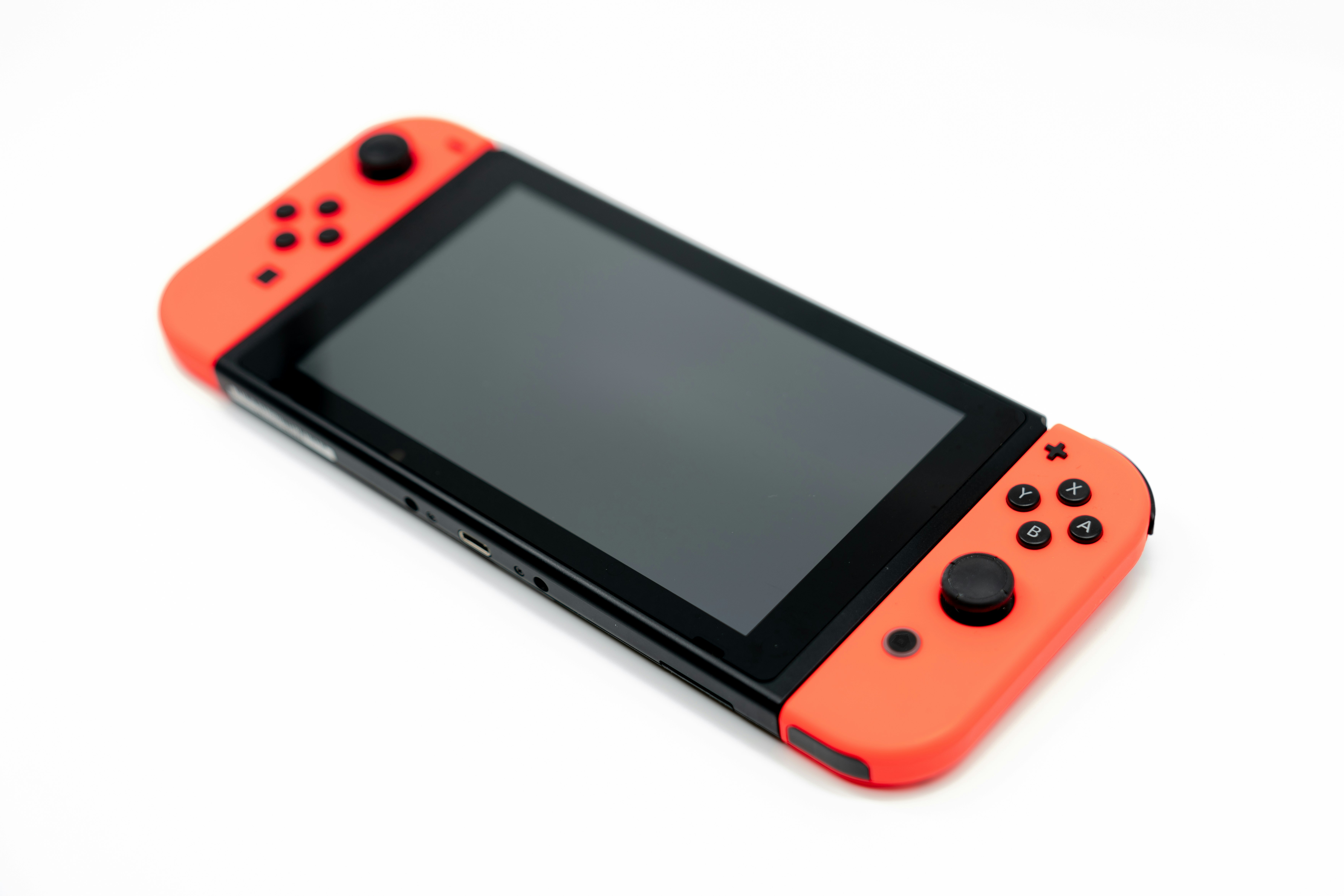 red Nintendo Switch